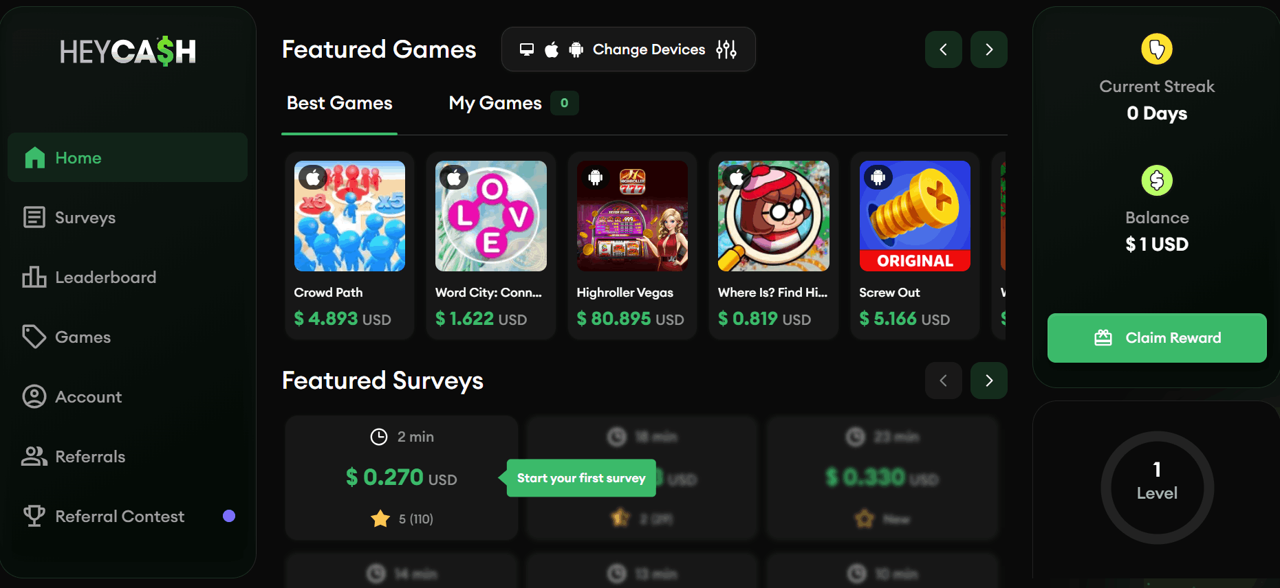 Heycash